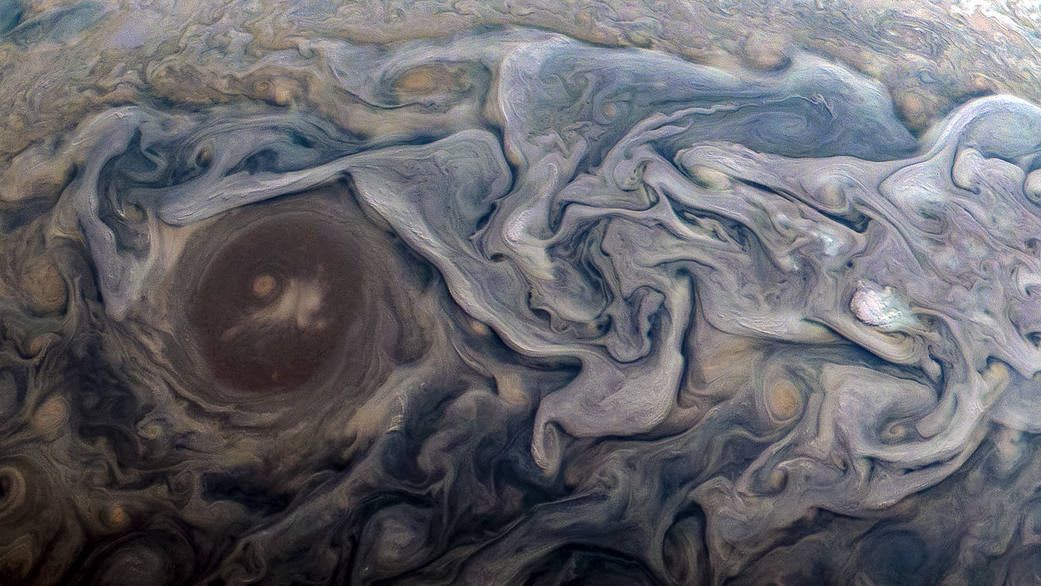 Get Lost in Jupiter's Marbled Clouds with This Awesome NASA Photo