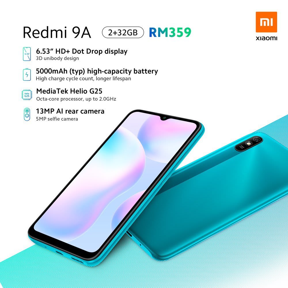 Redmi 9A and 9C launched with 5000mAh battery, 6.53-inch display, MediaTek Helio SoC