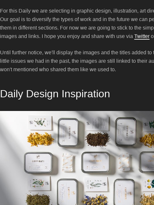 Daily Design Inspiration