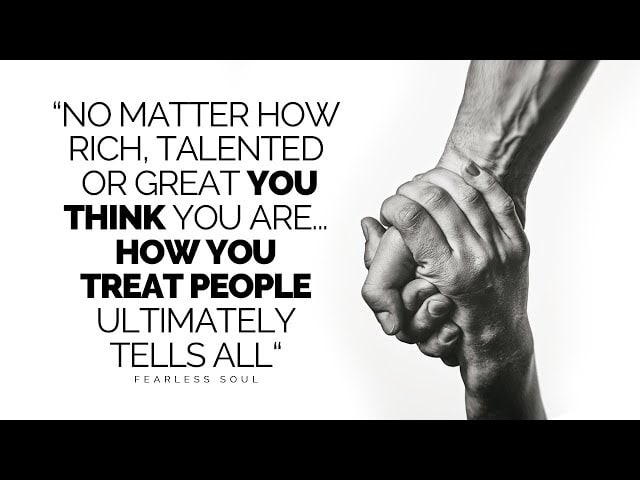 How You Treat People Is Who You Are! (Kindness Motivational Video)
