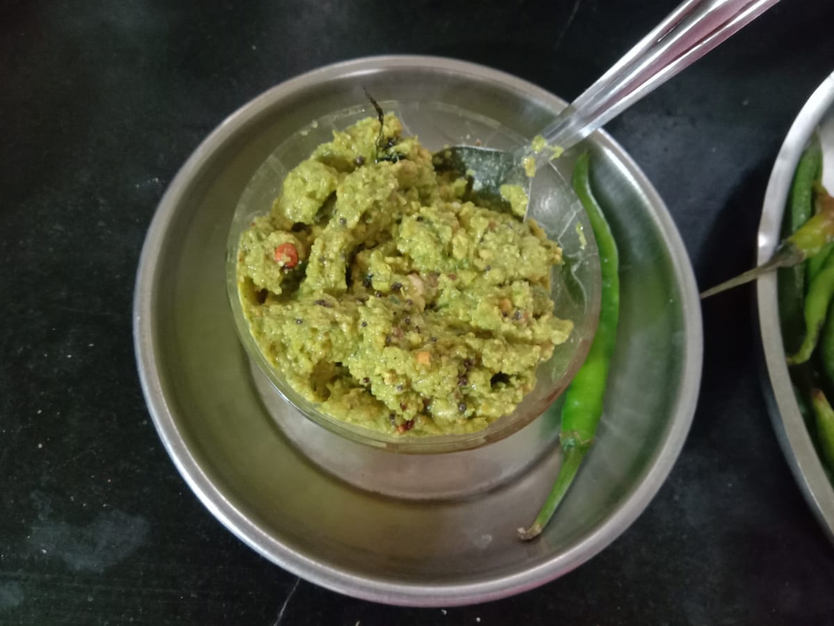 Cucumber Chutney Recipe With Green Chilli