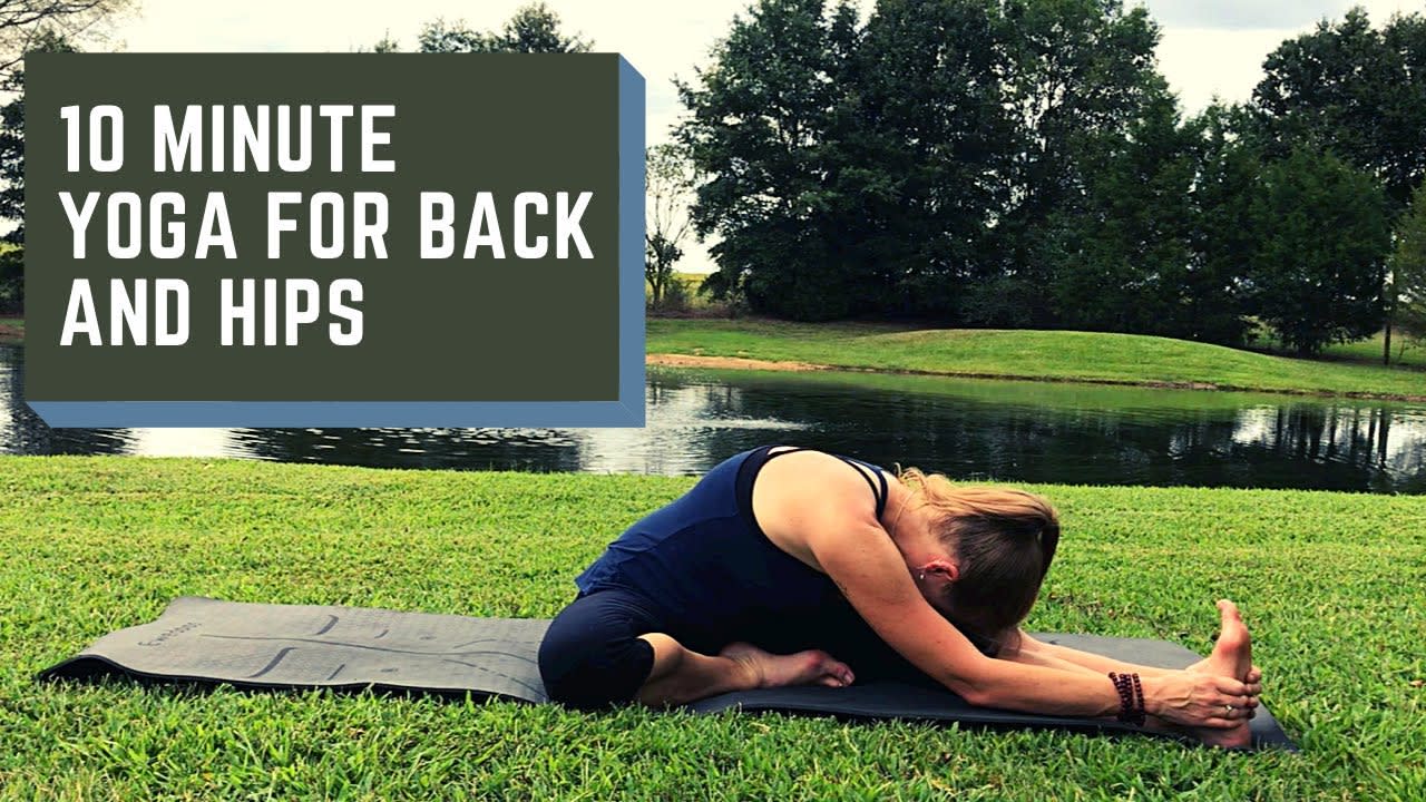 Are your back and hips bothering you? Try this- 10 Minute Yoga for Back and Hips || Back Pain Relief Yoga