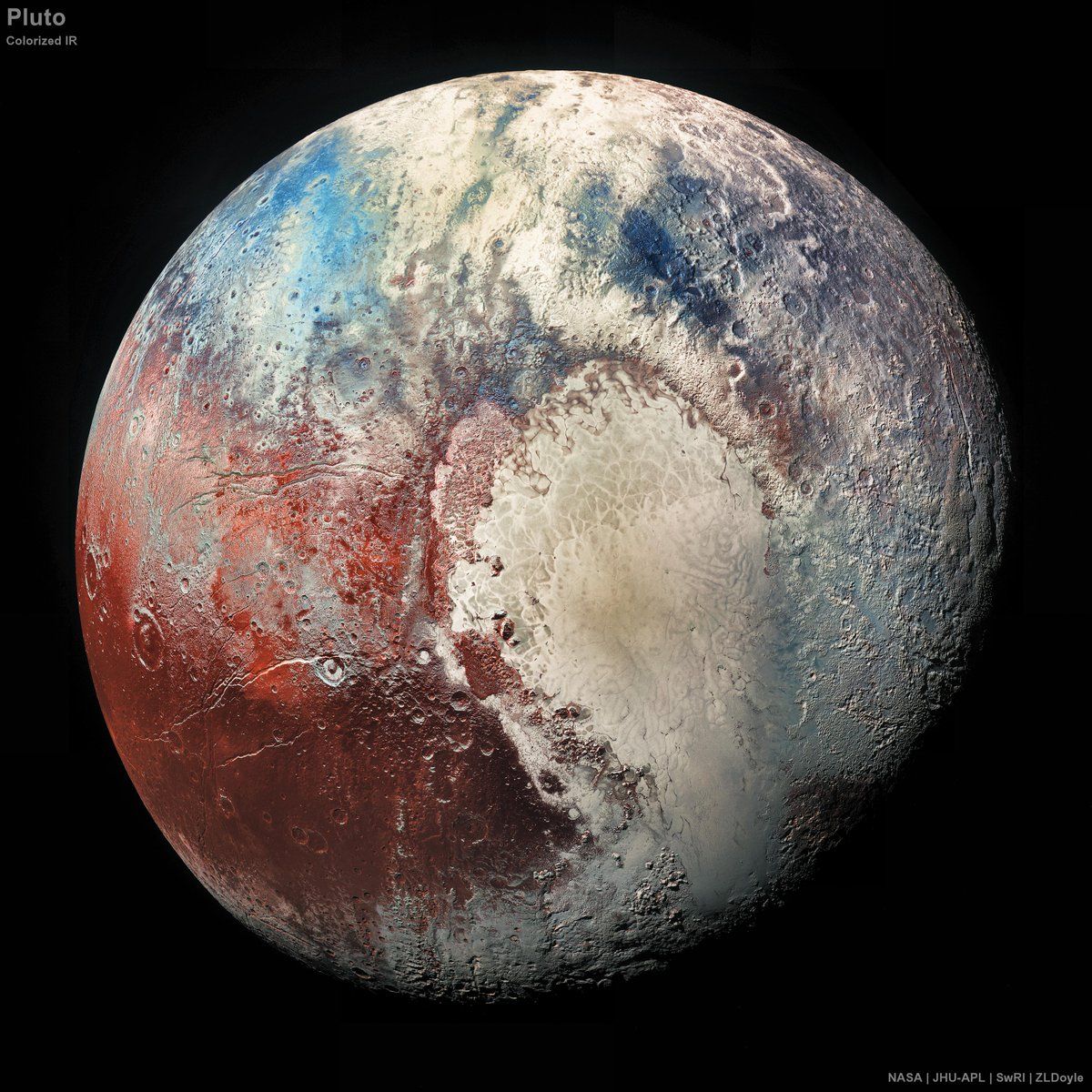 This is the clearest photo of Pluto.