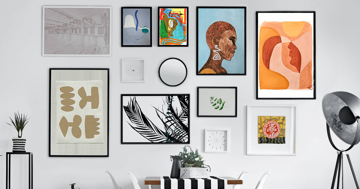 HOW TO HANG A GALLERY WALL | BURO.