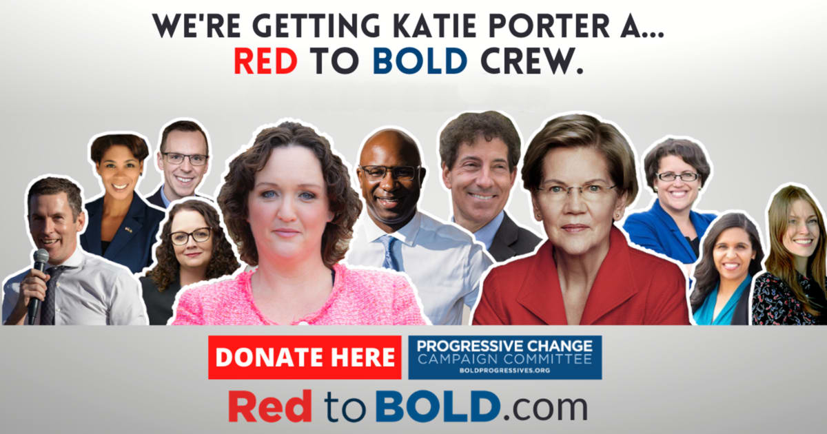 Donate to the Red to BOLD crew to FLIP Republican districts!