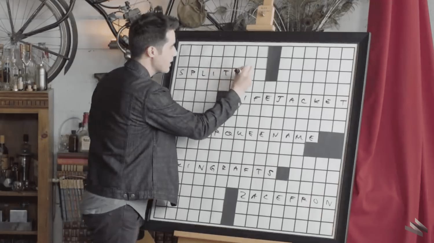 How does a cruciverbalist create crossword puzzles? | The Kid Should See This