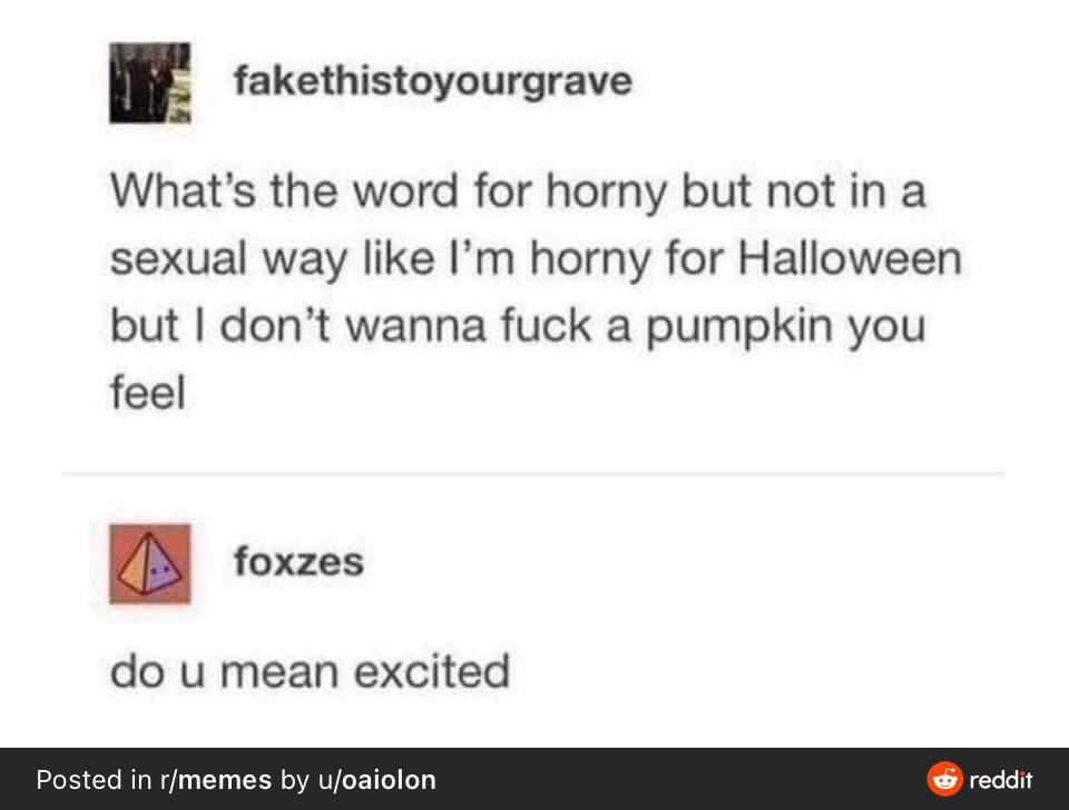 Horny for Halloween
