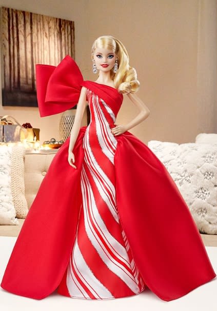 The 2019 Holiday Barbie is absolutely gorgeous!