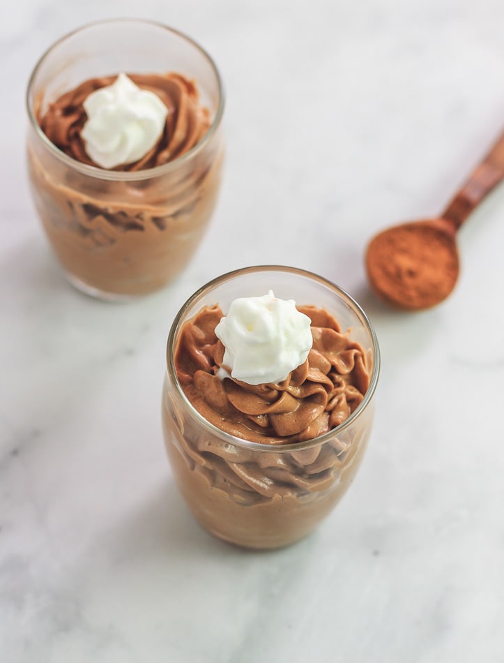 Keto Chocolate Peanut Butter Cheesecake Mousse