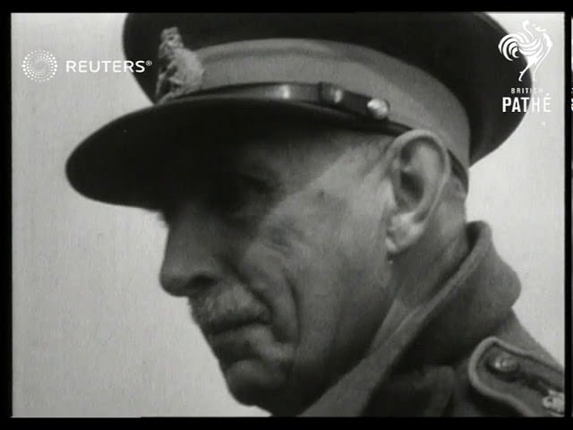 General Dobbie returns to Britain (1942)