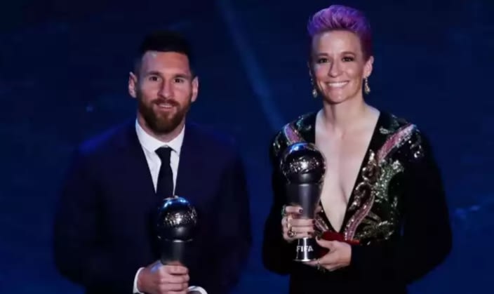 FOOTBALL : Megan Rapinoe and Lionel Messi win Fifa football players of the year 2019.#TheBestAwards #FifaBestAwards ~ BEST TRENDING SPORTS NEWS