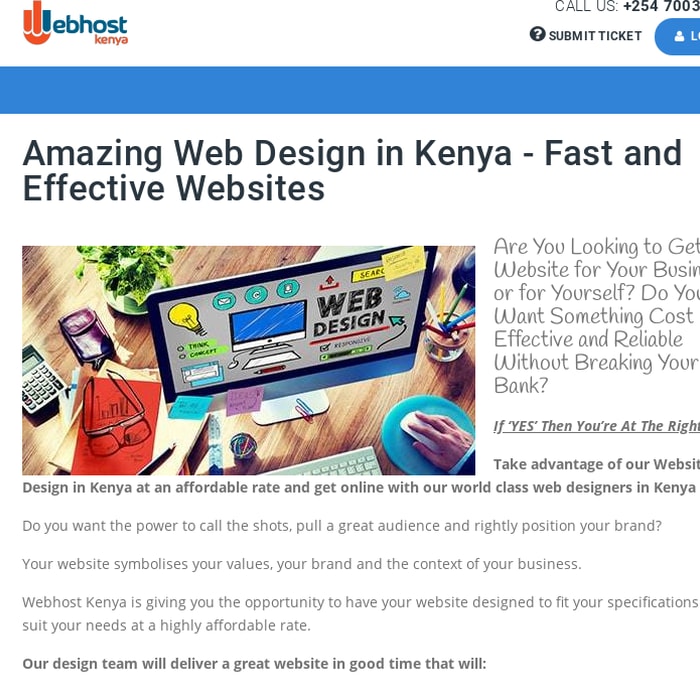 Best Website Design in Kenya - Fast and Effective Websites