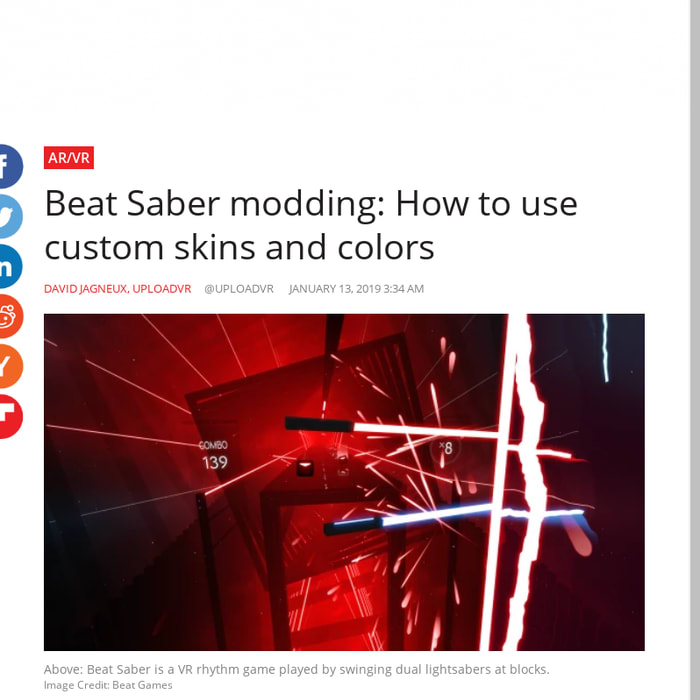 Beat Saber modding: How to use custom skins and colors