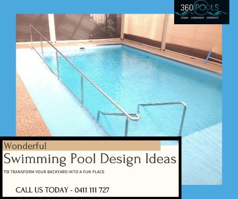 Wonderful Swimming Pool Design Ideas to Transform Your Backyard Into a Fun Place