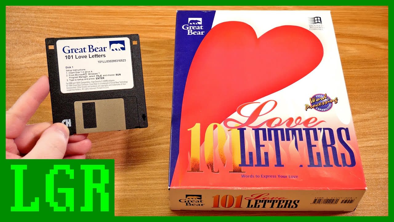 101 Love Letters for Windows: From 1995, With Love