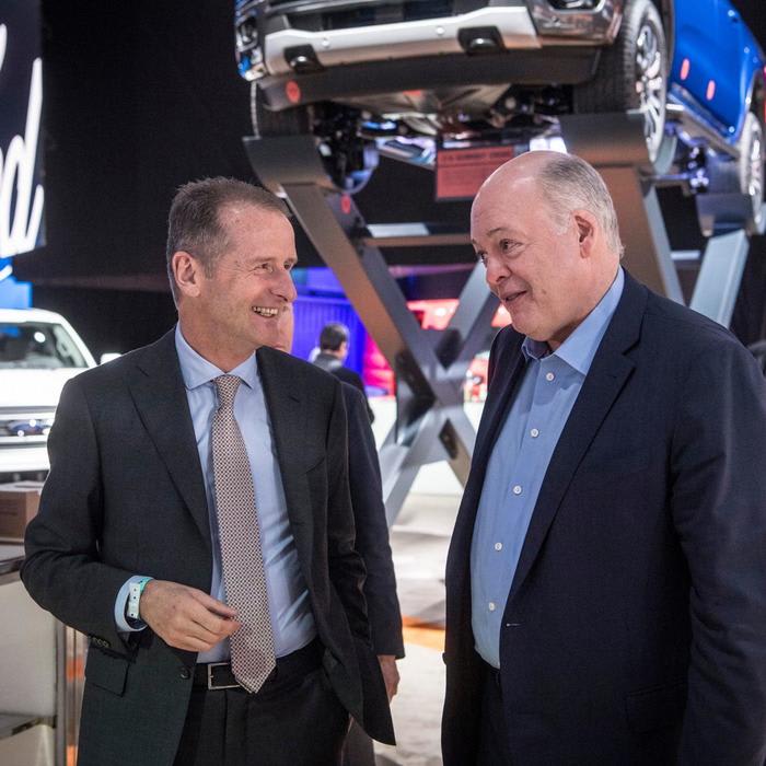 Ford Formally Announces a Partnership With Volkswagen, But Its Stock Price Still Falls