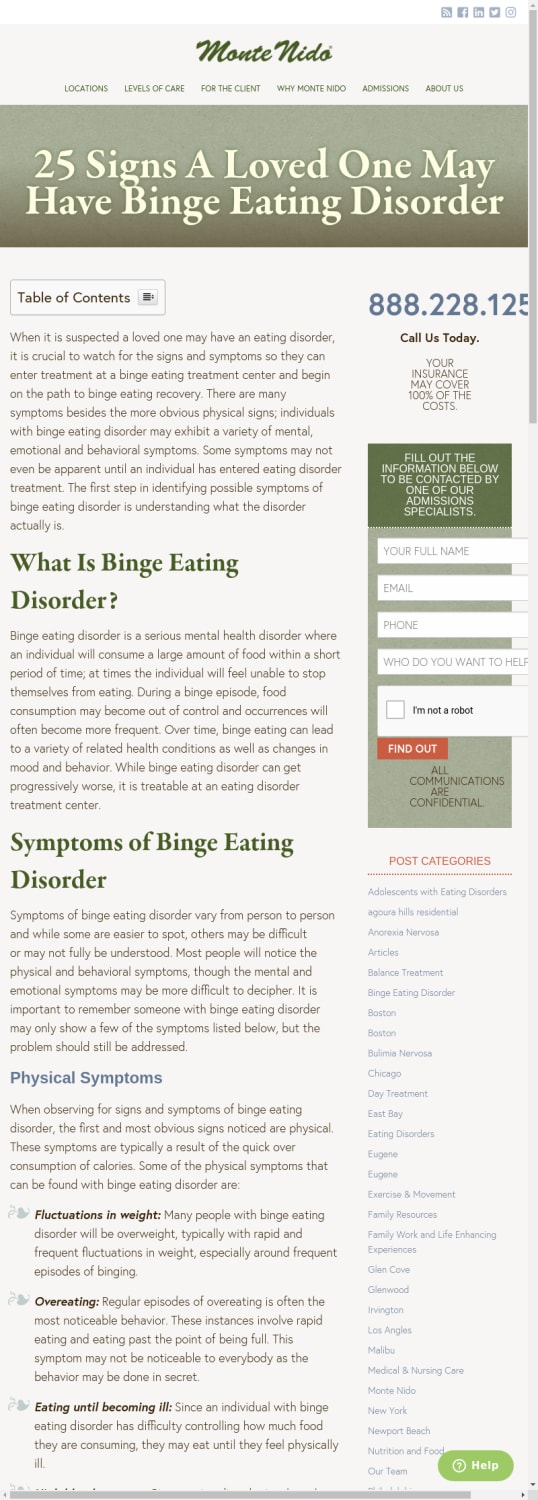 Eating Disorder - 25 Signs A Loved One May Have Binge Eating Disorder