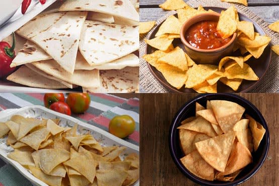 How to make tortilla chips . Easy recipes