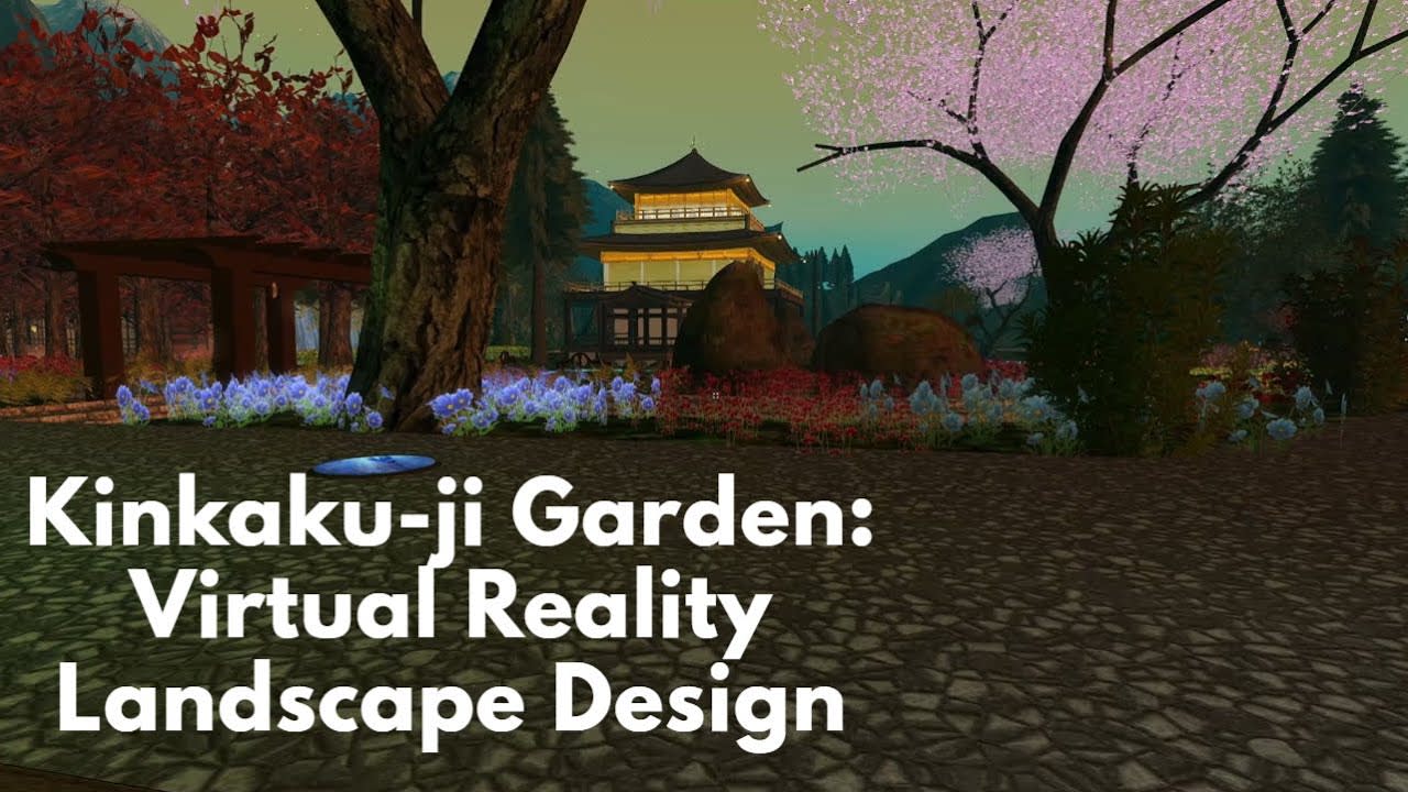 Kinkaku-ji Garden: Virtual Reality Design Art