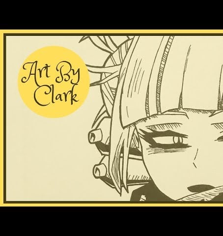 Himiko Toga Time Lapse Drawing from My Hero Academia