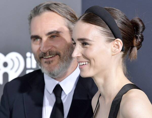 Joaquin Phoenix & Rooney Mara Look So In Love Celebrating His Oscar