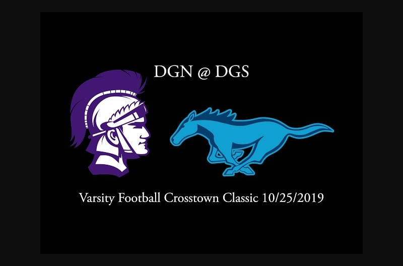 DJI Osmo Pocket Sports DGN vs DGS Varsity Football Crosstown Classic 10 25 2019