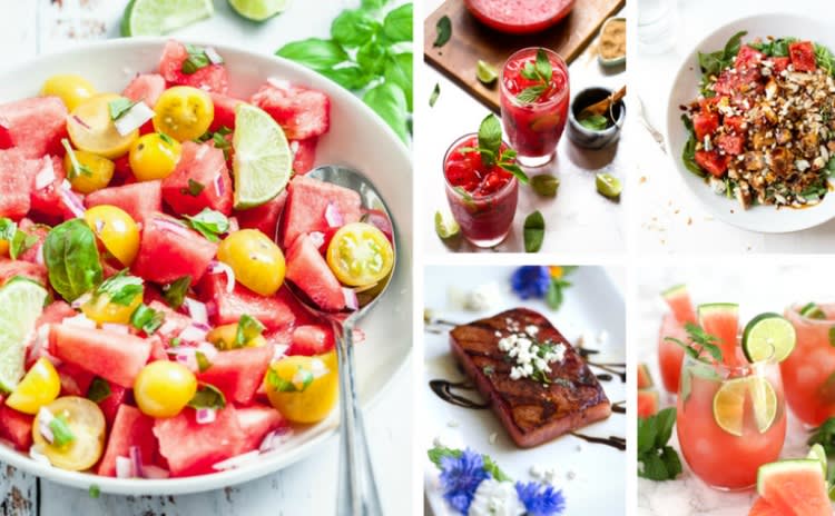25 Insanely Creative Watermelon Recipes You Need to Try this Summer