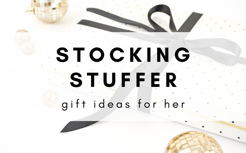 30 Christmas Stocking Stuffer Gifts