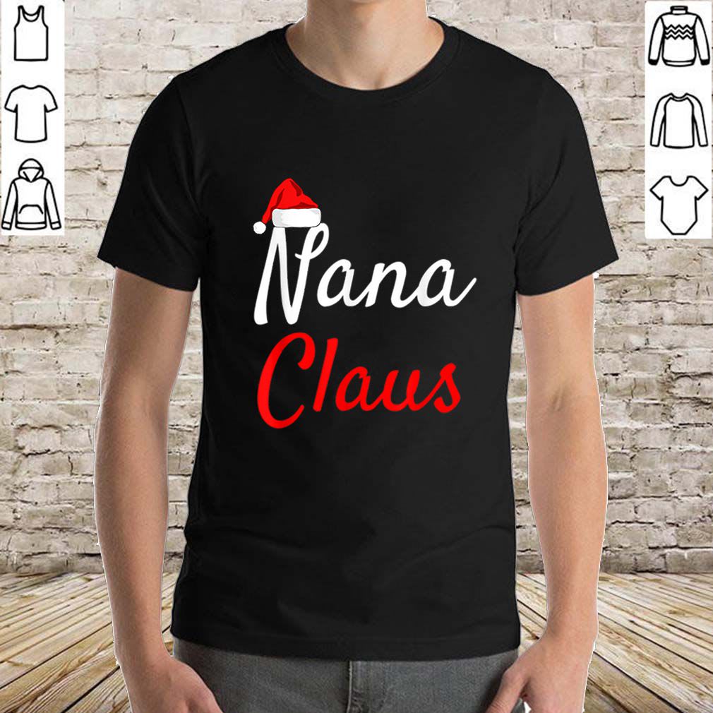 Premium Nana Claus Shirt- Daddy Claus Baby Claus Mama Claus Pajamas shirt