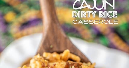 Cajun Dirty Rice Casserole