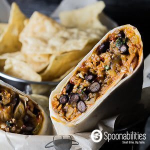 Southwestern Chicken Wraps with Red Pepper Relish