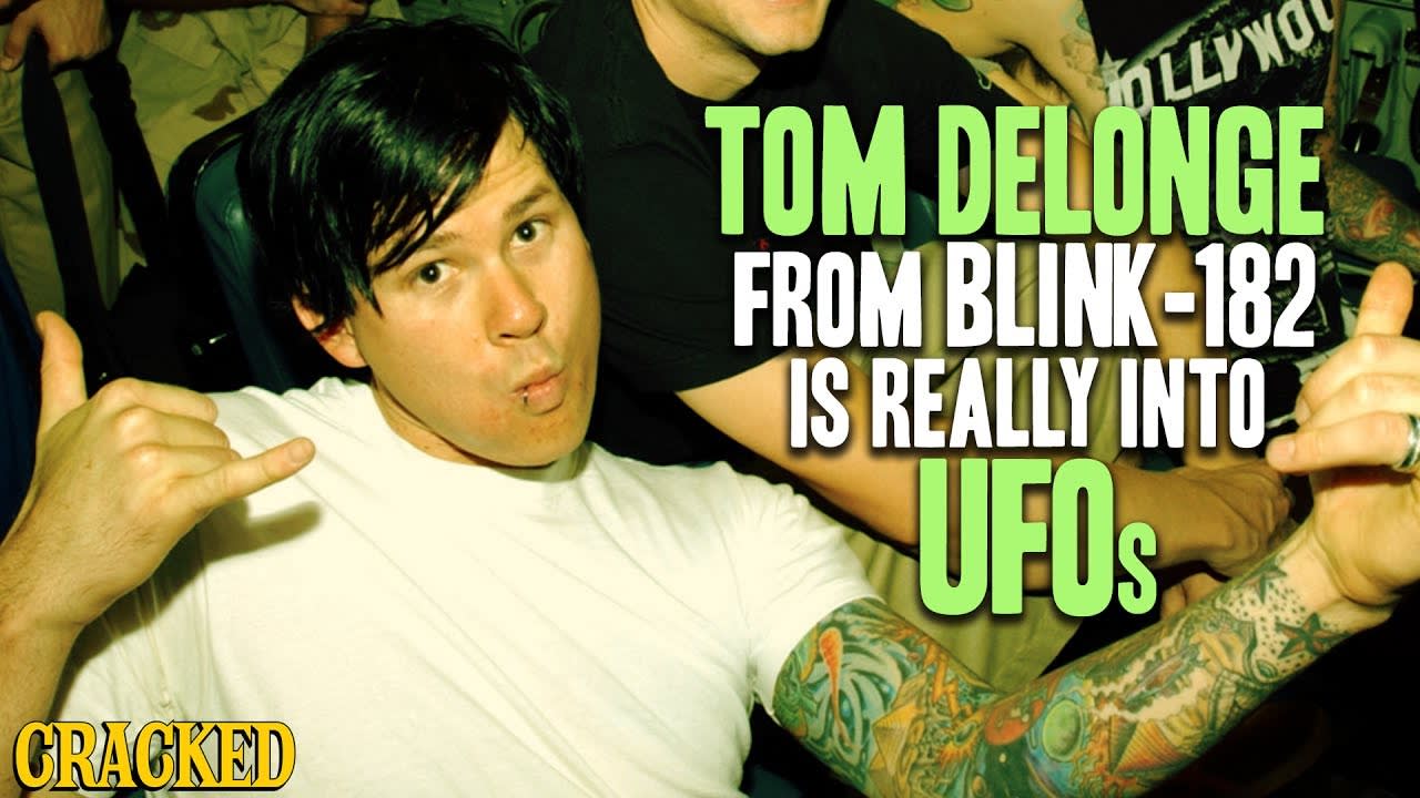 Tom Delonge From Blink 182 Is Better At Aliens Than You