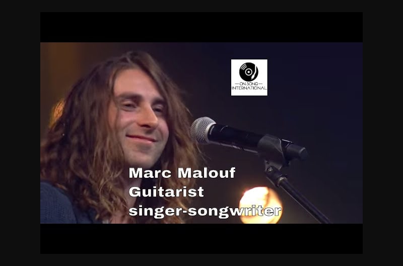 Marc Malouf singer-songwriter guitarist onsongaus.com Tv