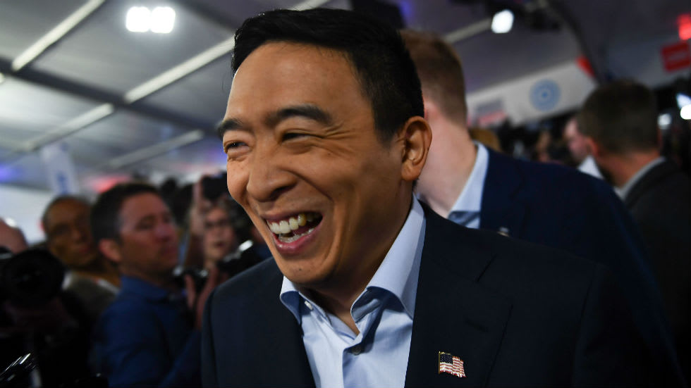 Yang qualifies for fall Democratic debates