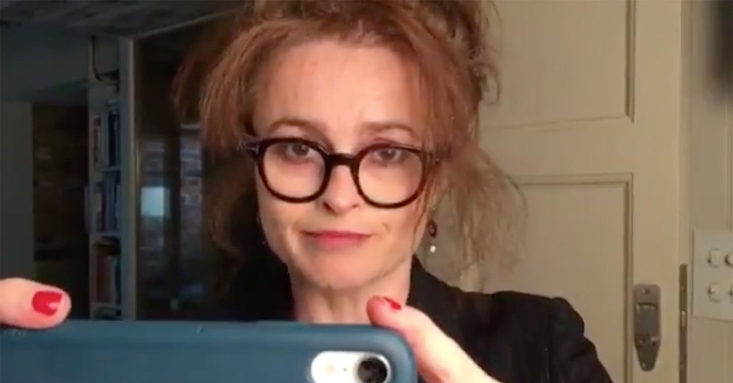 Helena Bonham Carter plays Sam Neill's phone in hilarious quarantine short film
