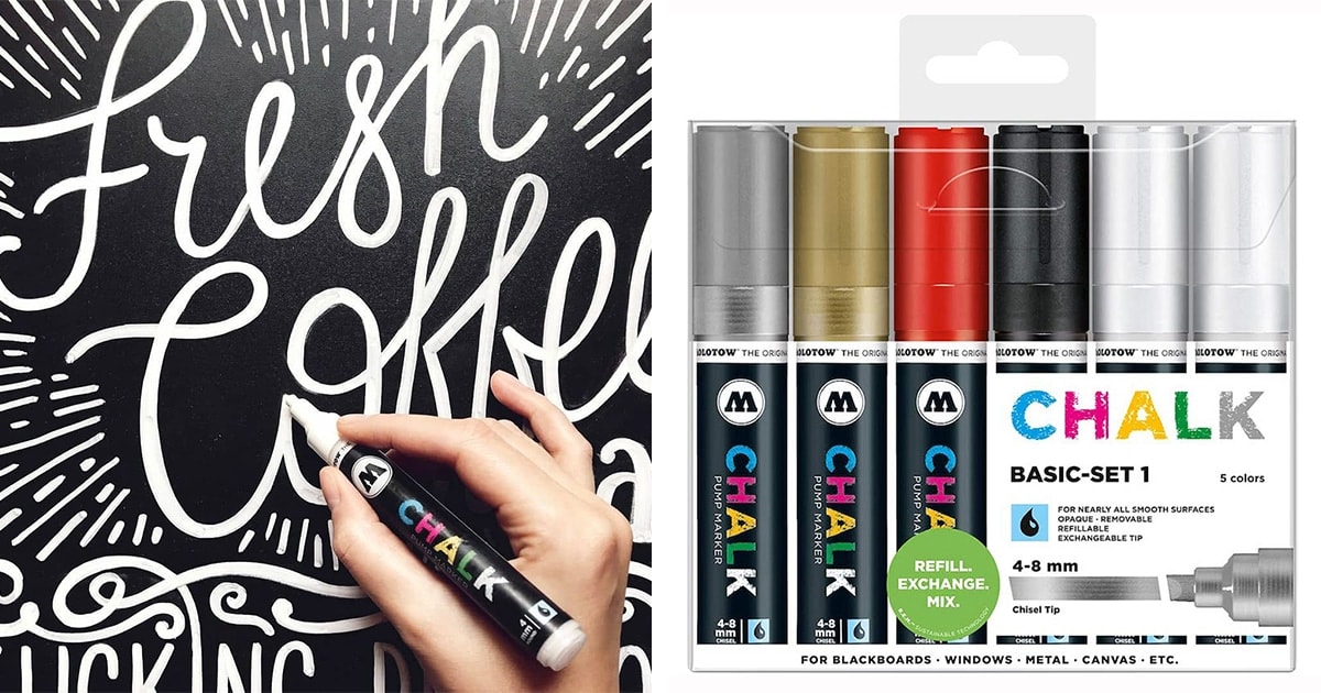 5 Best Chalk Markers To Create Amazing Signs and Designs