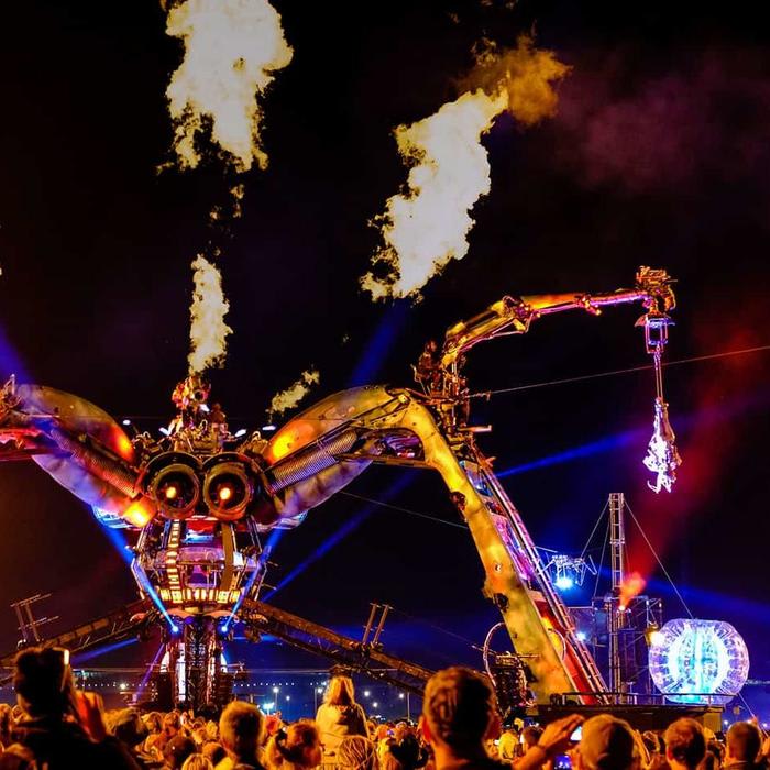A new Spider-less Arcadia show is coming to Glastonbury 2019