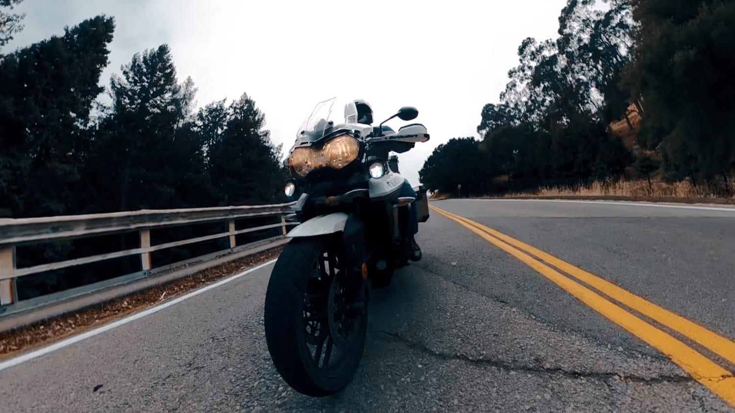 Testing out a GoPro MAX on a motorcycle