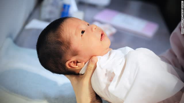 China's birthrate hits lowest level since country was founded in 1949