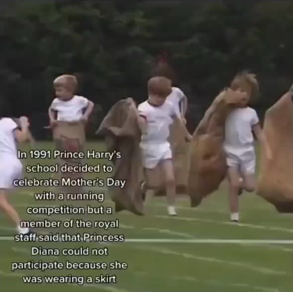 In 1991,Princess Diana participated in Mother’s day running competition breaking the royal rules.