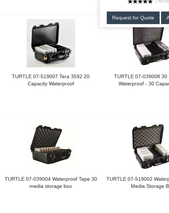 Turtle Cases - LTO - Storage