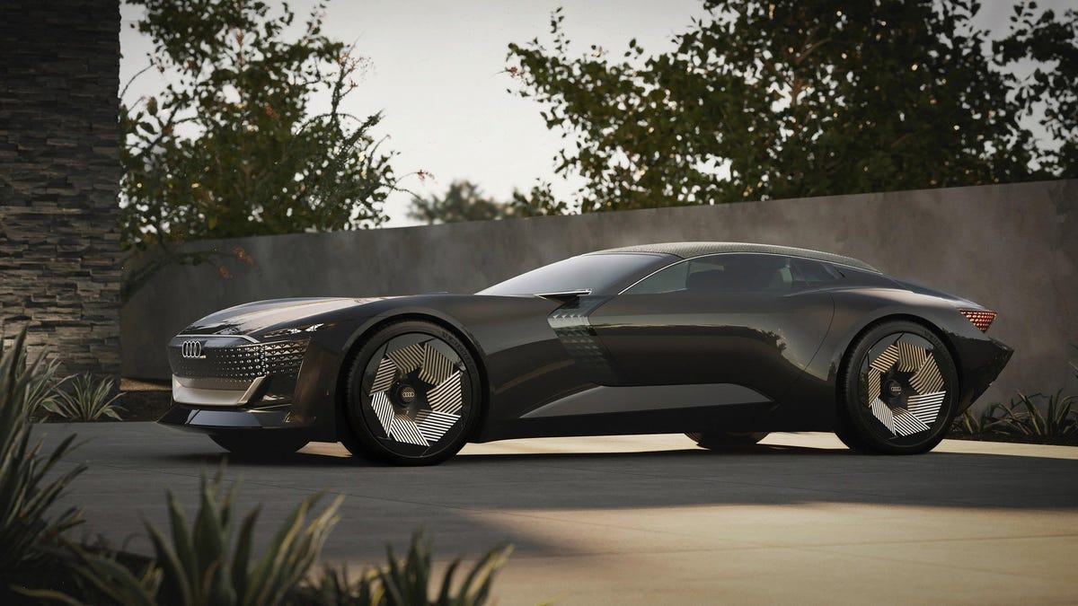 The Audi Skysphere Concept Is A Fast Electric Car For Those Who Don't Want To Drive