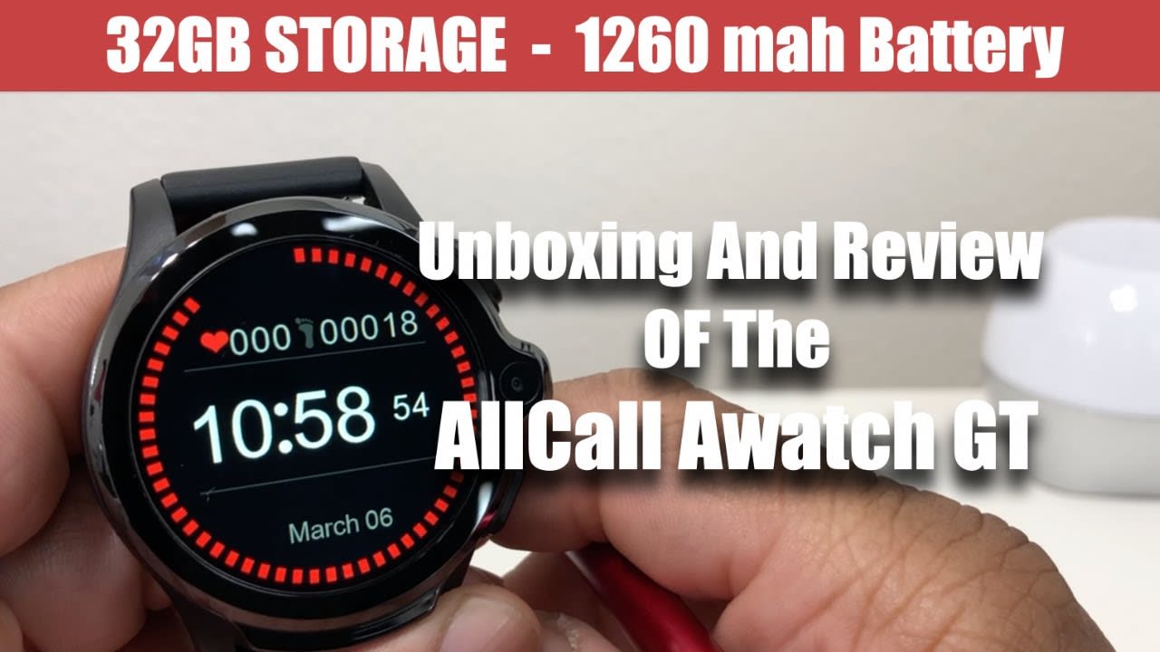 Unboxing And Review Of The AllCall Awatch GT