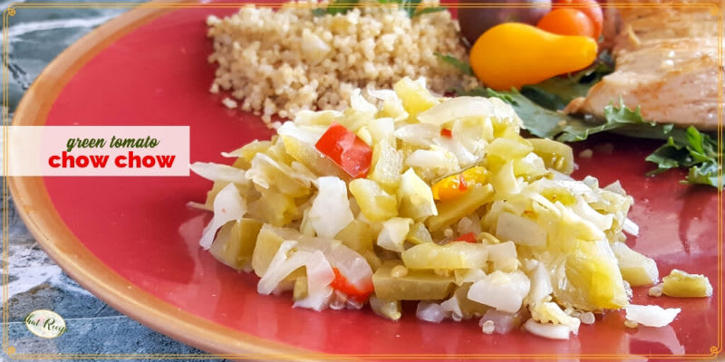 Classic Southern Green Tomato Chow Chow Recipe