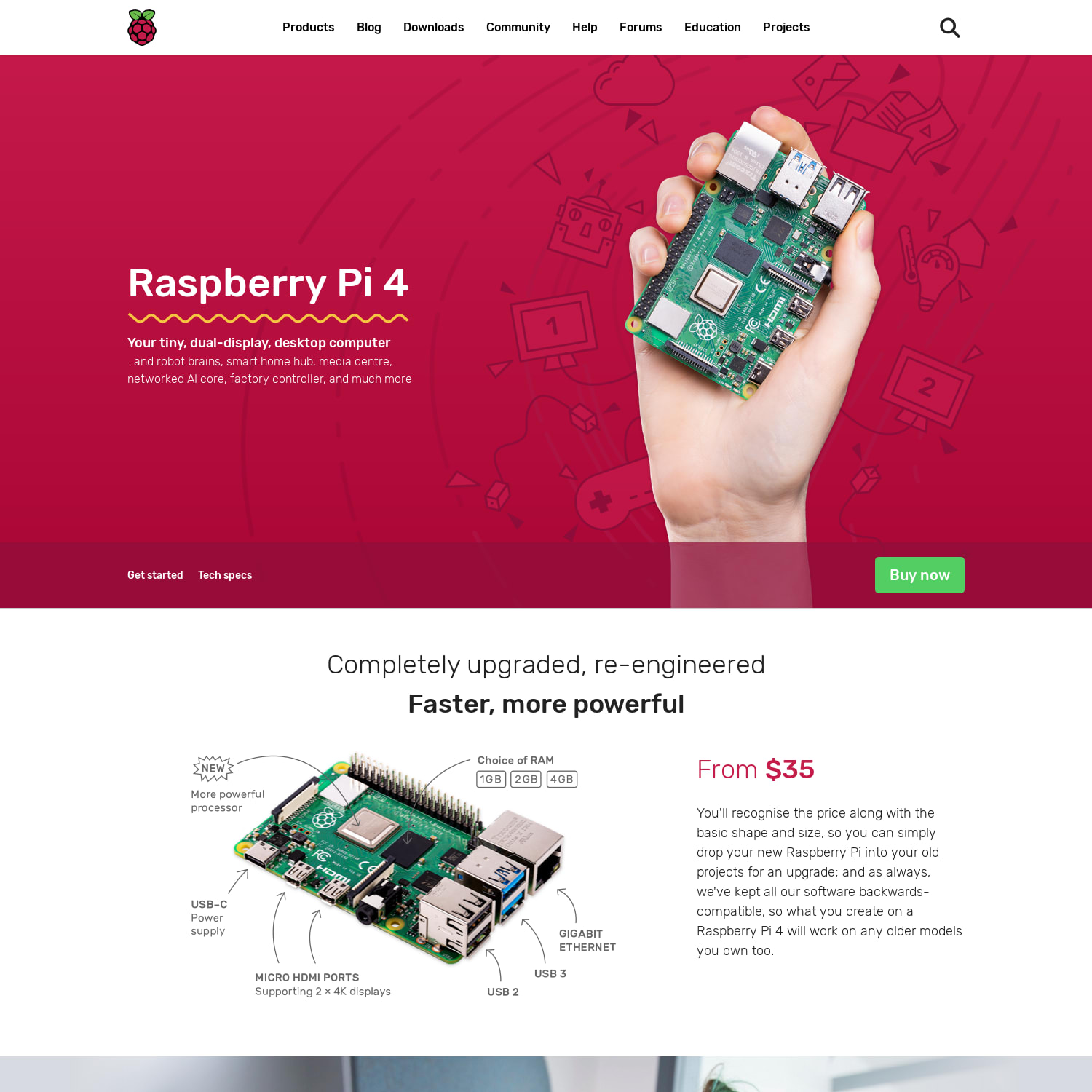 Buy a Raspberry Pi 4 Model B