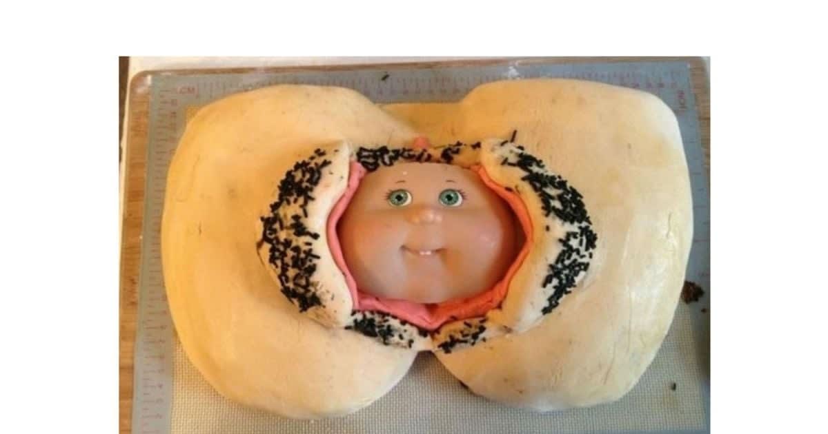 22 creepiest baby shower cakes