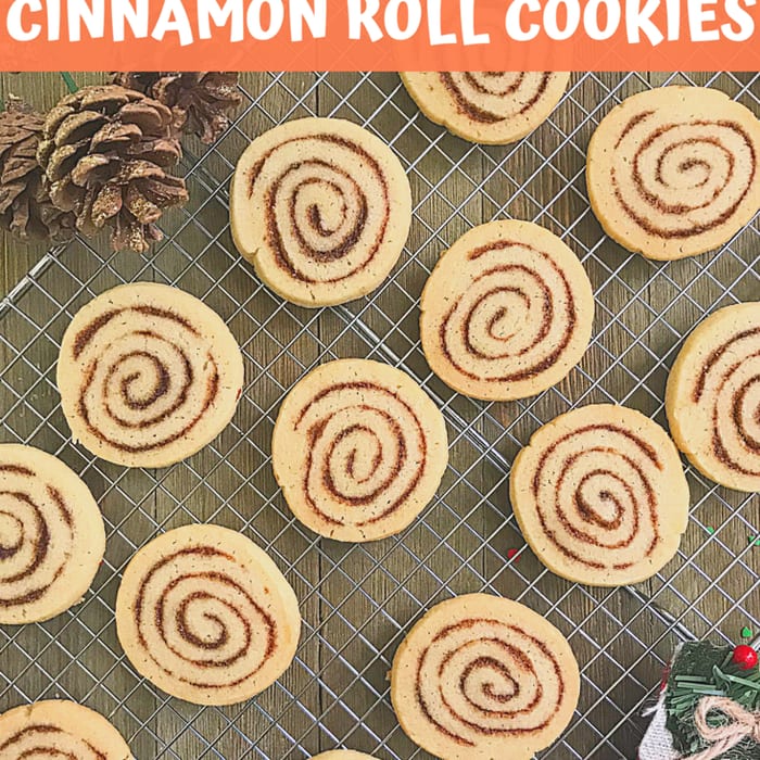 Easy Cinnamon Roll Cookies!