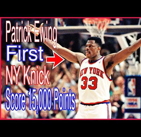 This Day In Sports January 17, 1994 Patrick Ewing First NY Knick Score 15,000