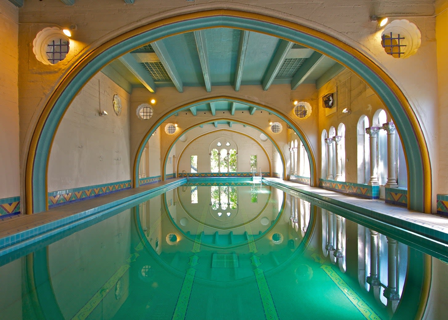 Berkeley City Club Indoor Pool, California designed by Julia Morgan
