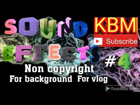 Best FREE Sound effect #4 For vlog non cpr [ kuya batya music ]